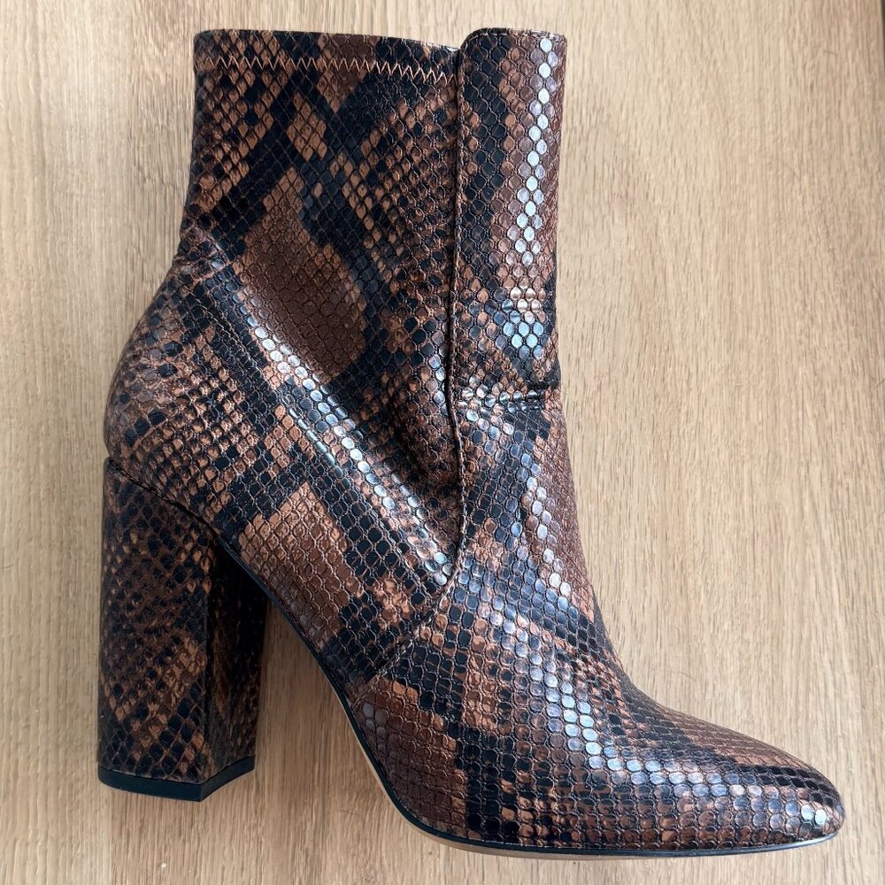 Aldo Snake Print Boots